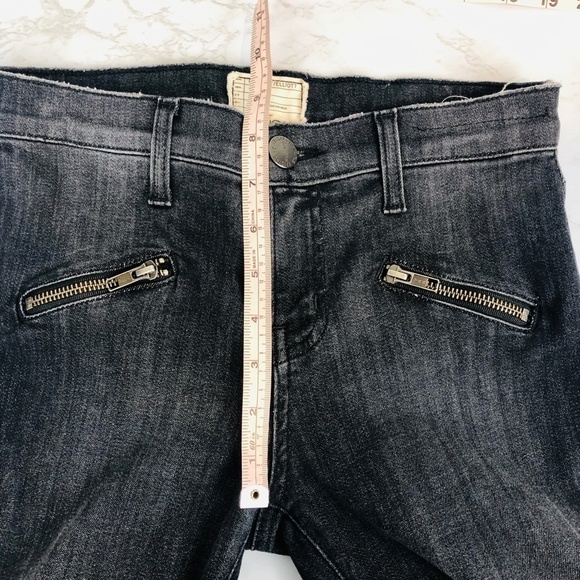 Current/Elliott Distressed Zipper Pockets Skinny Jean 26 - Picture 8 of 14